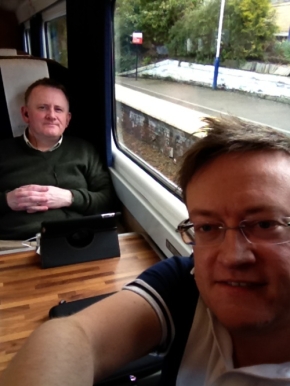On Train Aberdeen to Ediburgh